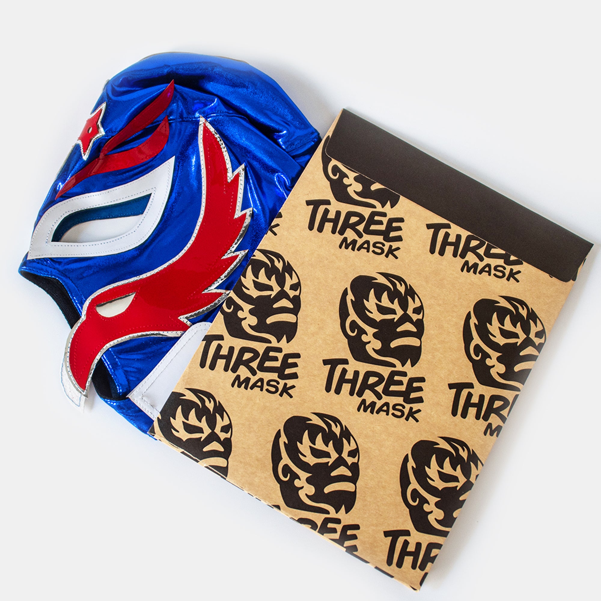 Lucha Libre Mask (Rey Misterio Navy) | Authentic Pro-Fit Mexican Luchador Mask