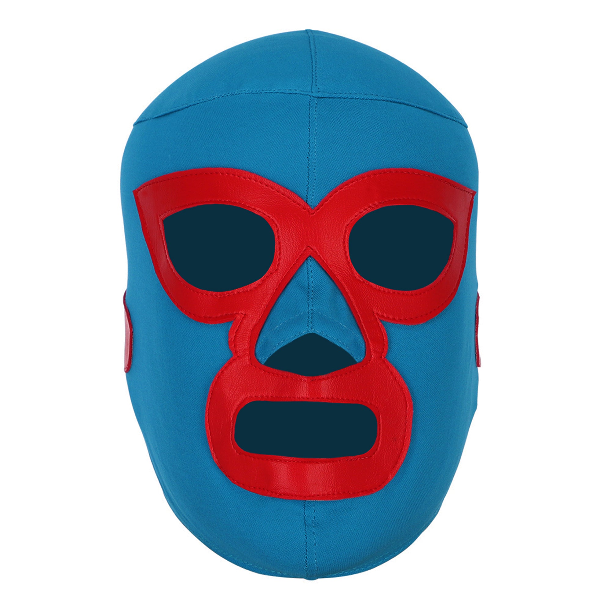 Blue Nacho Libre Luchador Mask - Front View