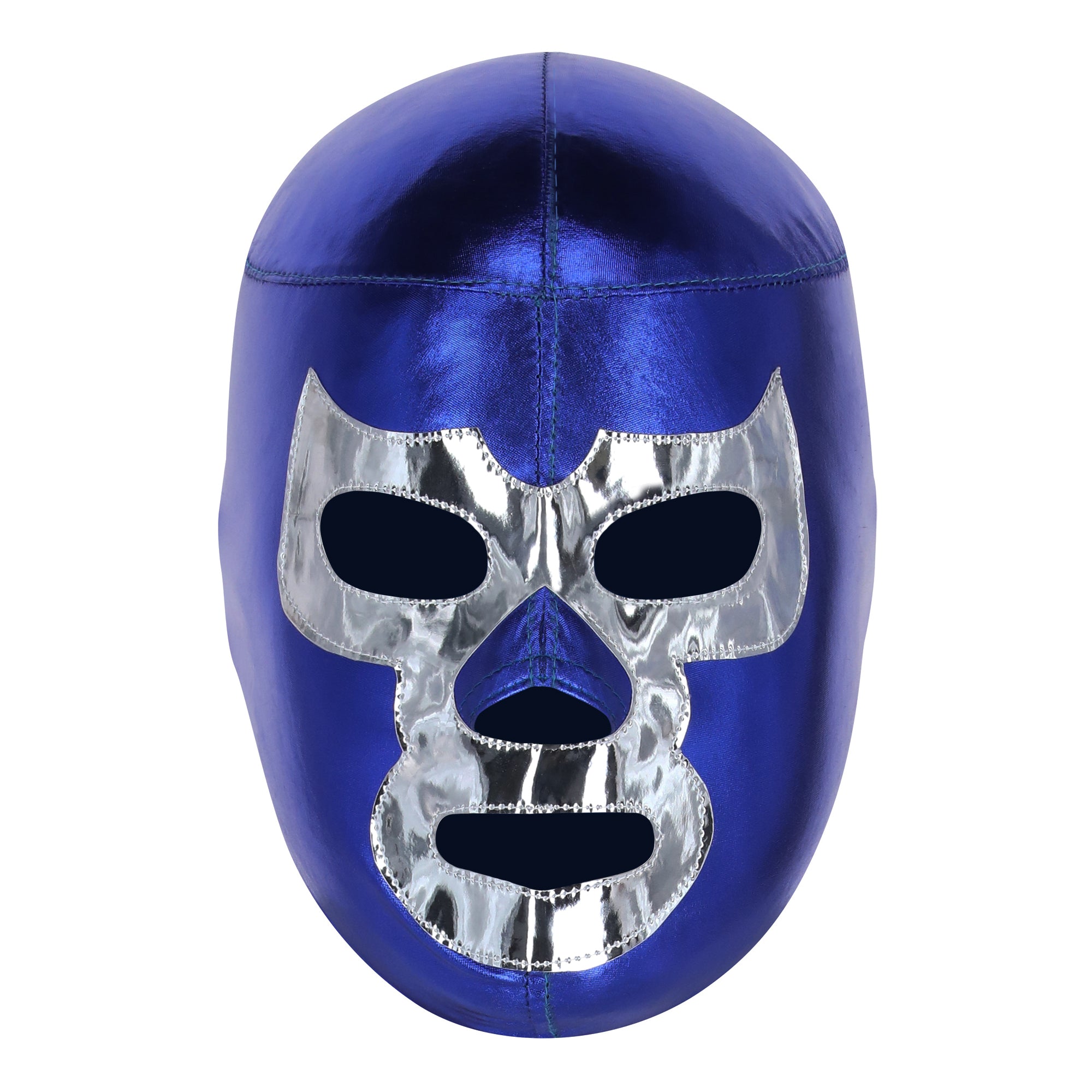 Blue Demon Mexican Wrestling Mask - Front View