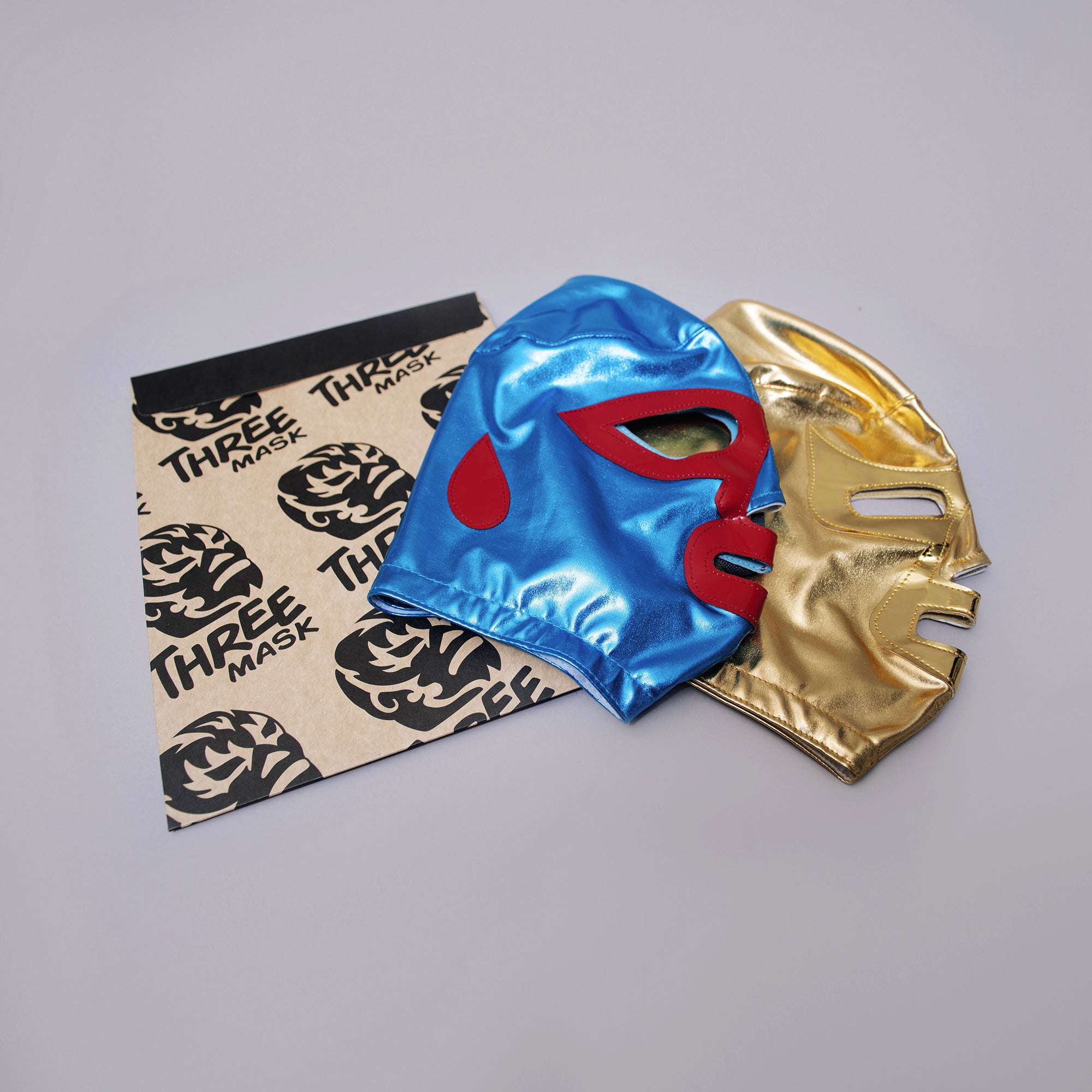 Nacho Libre & Ramses Wrestling Masks with Multi pack envelope