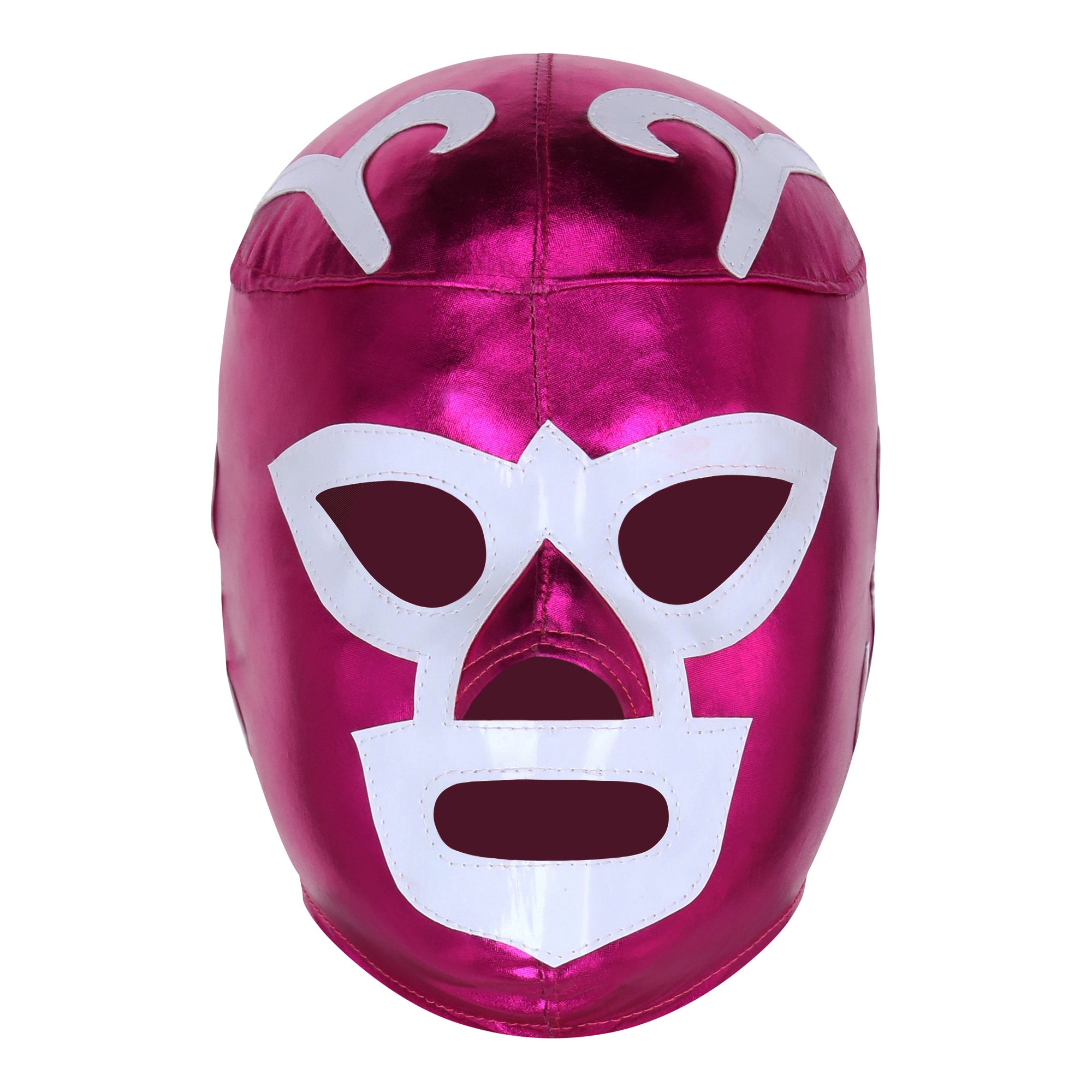 Pink Huracan Ramirez Luchador Mask - Front  View